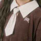 【CHIPIE シピ】(取り外し可能タイ付)ワンポイントロゴ刺繍ドッキングワンピ… | URBAN CHERRY | 詳細画像35 