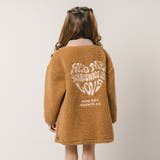 おうちで洗える!ハートロゴ刺繍中綿キルティングMIXボアコート | URBAN CHERRY | 詳細画像10 