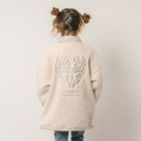 おうちで洗える!ハートロゴ刺繍中綿キルティングMIXボアコート | URBAN CHERRY | 詳細画像12 