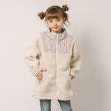 おうちで洗える!ハートロゴ刺繍中綿キルティングMIXボアコート | URBAN CHERRY | 詳細画像14 