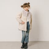 おうちで洗える!ハートロゴ刺繍中綿キルティングMIXボアコート | URBAN CHERRY | 詳細画像16 