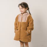 おうちで洗える!ハートロゴ刺繍中綿キルティングMIXボアコート | URBAN CHERRY | 詳細画像18 