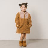 おうちで洗える!ハートロゴ刺繍中綿キルティングMIXボアコート | URBAN CHERRY | 詳細画像20 