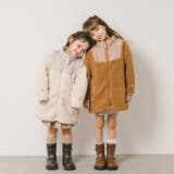 おうちで洗える!ハートロゴ刺繍中綿キルティングMIXボアコート | URBAN CHERRY | 詳細画像22 