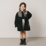 おうちで洗える!ハートロゴ刺繍中綿キルティングMIXボアコート | URBAN CHERRY | 詳細画像29 