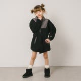 おうちで洗える!ハートロゴ刺繍中綿キルティングMIXボアコート | URBAN CHERRY | 詳細画像36 