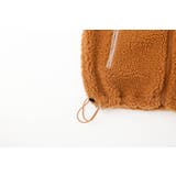 おうちで洗える!ハートロゴ刺繍中綿キルティングMIXボアコート | URBAN CHERRY | 詳細画像44 