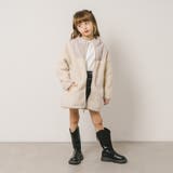 おうちで洗える!ハートロゴ刺繍中綿キルティングMIXボアコート | URBAN CHERRY | 詳細画像68 