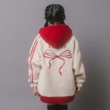 おうちで洗える!オーバーサイズサイドラインバックリボンボアアウター | URBAN CHERRY | 詳細画像13 