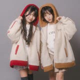 おうちで洗える!オーバーサイズサイドラインバックリボンボアアウター | URBAN CHERRY | 詳細画像16 