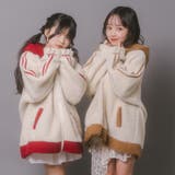 おうちで洗える!オーバーサイズサイドラインバックリボンボアアウター | URBAN CHERRY | 詳細画像18 