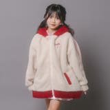 おうちで洗える!オーバーサイズサイドラインバックリボンボアアウター | URBAN CHERRY | 詳細画像21 