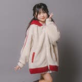 おうちで洗える!オーバーサイズサイドラインバックリボンボアアウター | URBAN CHERRY | 詳細画像22 