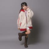 おうちで洗える!オーバーサイズサイドラインバックリボンボアアウター | URBAN CHERRY | 詳細画像25 