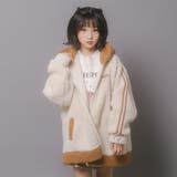 おうちで洗える!オーバーサイズサイドラインバックリボンボアアウター | URBAN CHERRY | 詳細画像26 