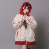 おうちで洗える!オーバーサイズサイドラインバックリボンボアアウター | URBAN CHERRY | 詳細画像48 