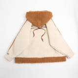 おうちで洗える!オーバーサイズサイドラインバックリボンボアアウター | URBAN CHERRY | 詳細画像8 