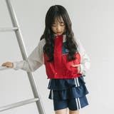 【U.TRACK/ユードットトラック】スタンドカラー配色ジップブルゾン | URBAN CHERRY | 詳細画像12 