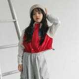 【U.TRACK/ユードットトラック】スタンドカラー配色ジップブルゾン | URBAN CHERRY | 詳細画像15 