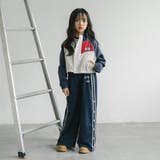 【U.TRACK/ユードットトラック】スタンドカラー配色ジップブルゾン | URBAN CHERRY | 詳細画像49 