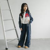 【U.TRACK/ユードットトラック】スタンドカラー配色ジップブルゾン | URBAN CHERRY | 詳細画像50 