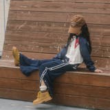 【U.TRACK/ユードットトラック】スタンドカラー配色ジップブルゾン | URBAN CHERRY | 詳細画像52 