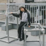 【U.TRACK/ユードットトラック】スタンドカラー配色ジップブルゾン | URBAN CHERRY | 詳細画像54 