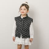 ミニフラワープリントデザイン中綿ベスト | URBAN CHERRY | 詳細画像10 