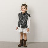 ミニフラワープリントデザイン中綿ベスト | URBAN CHERRY | 詳細画像12 