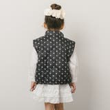 ミニフラワープリントデザイン中綿ベスト | URBAN CHERRY | 詳細画像6 