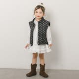 ミニフラワープリントデザイン中綿ベスト | URBAN CHERRY | 詳細画像8 