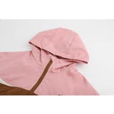 配色ワンポイントロゴデザインフード付きアノラックパーカー | URBAN CHERRY | 詳細画像16 