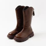 フロントステッチデザインロングブーツ | URBAN CHERRY | 詳細画像4