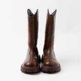 フロントステッチデザインロングブーツ | URBAN CHERRY | 詳細画像6