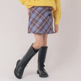 【SEEM/シーム】インナーパンツ付きチェックラップキュロットスカート | URBAN CHERRY | 詳細画像3