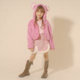 【Mielボアシリーズ】裾ボアスリット台形ミニスカート | URBAN CHERRY | 詳細画像11