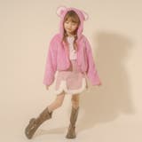【Mielボアシリーズ】裾ボアスリット台形ミニスカート | URBAN CHERRY | 詳細画像12