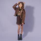 【Mielボアシリーズ】裾ボアスリット台形ミニスカート | URBAN CHERRY | 詳細画像18