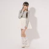 【ふくれジャガード】ハイウエスフレアミニスカート | URBAN CHERRY | 詳細画像9 