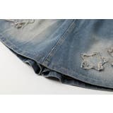 バタフライデザインキュロットデニムスカート | URBAN CHERRY | 詳細画像14 