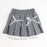 【インナーパンツ付】レースドッキングリボンプリーツスカート | URBAN CHERRY | 詳細画像5 