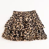 【インナーパンツ付】レオパードティアードスカート | URBAN CHERRY | 詳細画像4 