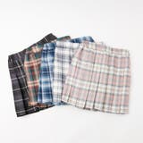 【インナーパンツ付】チェックプリーツスカート | URBAN CHERRY | 詳細画像2