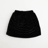 ミニドットベロア台形スカート | URBAN CHERRY | 詳細画像2 