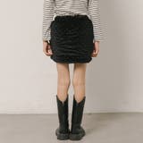 ミニドットベロア台形スカート | URBAN CHERRY | 詳細画像6 