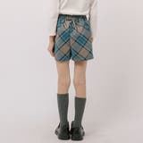 【インナーパンツ付き】ダブルベルトチェックラップスカート | URBAN CHERRY | 詳細画像14 