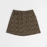 【インナーパンツ付】レオパード台形スカート | URBAN CHERRY | 詳細画像2