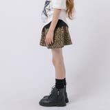 【インナーパンツ付】レオパード台形スカート | URBAN CHERRY | 詳細画像5