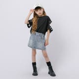 パールデニム台形スカート | URBAN CHERRY | 詳細画像3
