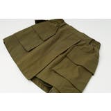 【インナーパンツ付】アシンメトリーキュロットカーゴスカート | URBAN CHERRY | 詳細画像11